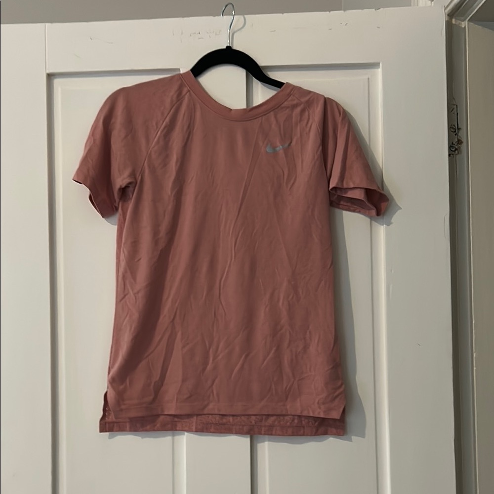 Nike Dri-Fit Pink Short Sleeve Athletic T-Shirt